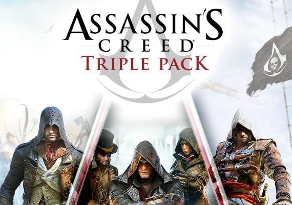 Assassin's Creed Triple Pack - Black Flag + Unity + Syndicate Argentina Xbox One/Series