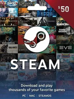 Steam Gift Card USD $100