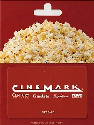 Cinemark Gift Card 25 USD - Cinemark Key - UNITED STATES