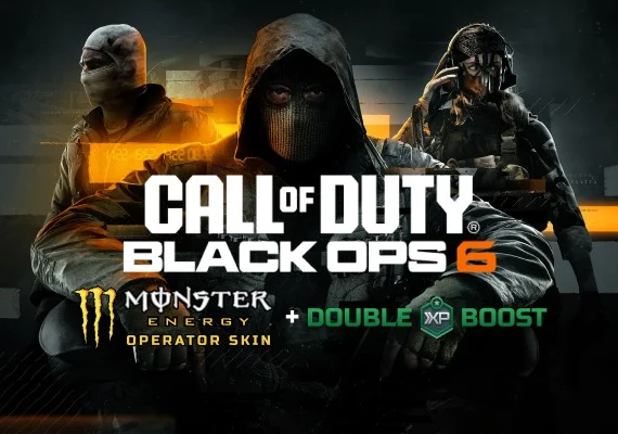 Call of Duty: Black Ops 6 - Monster Energy Operator Skin + 15 Min Double XP DLC Cold Trail Edition Global Official website
